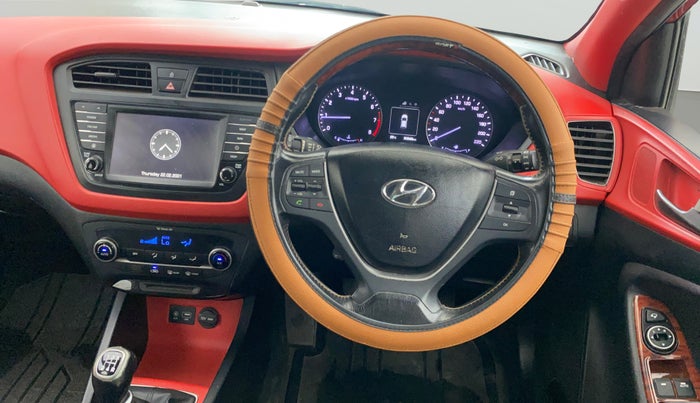 2015 Hyundai Elite i20 ASTA 1.2, Petrol, Manual, 30,848 km, Steering Wheel Close Up