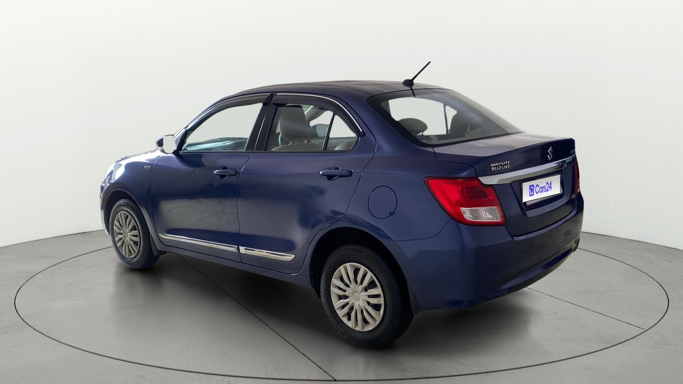2017 Maruti Dzire VXI AMT, Petrol, Automatic, 23,373 km, Left Back Diagonal