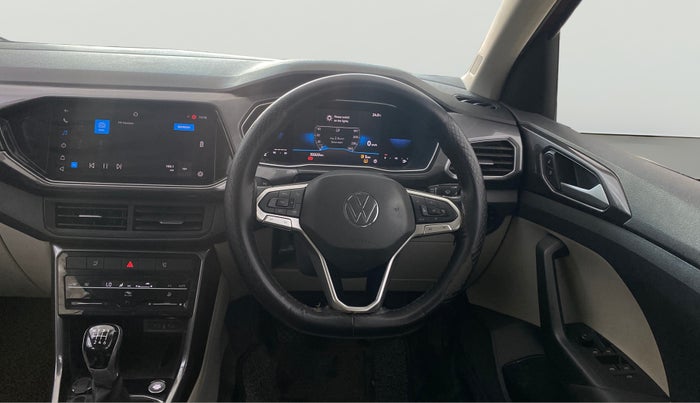 2021 Volkswagen TAIGUN TOPLINE 1.0 TSI MT, Petrol, Manual, 33,323 km, Steering Wheel Close Up