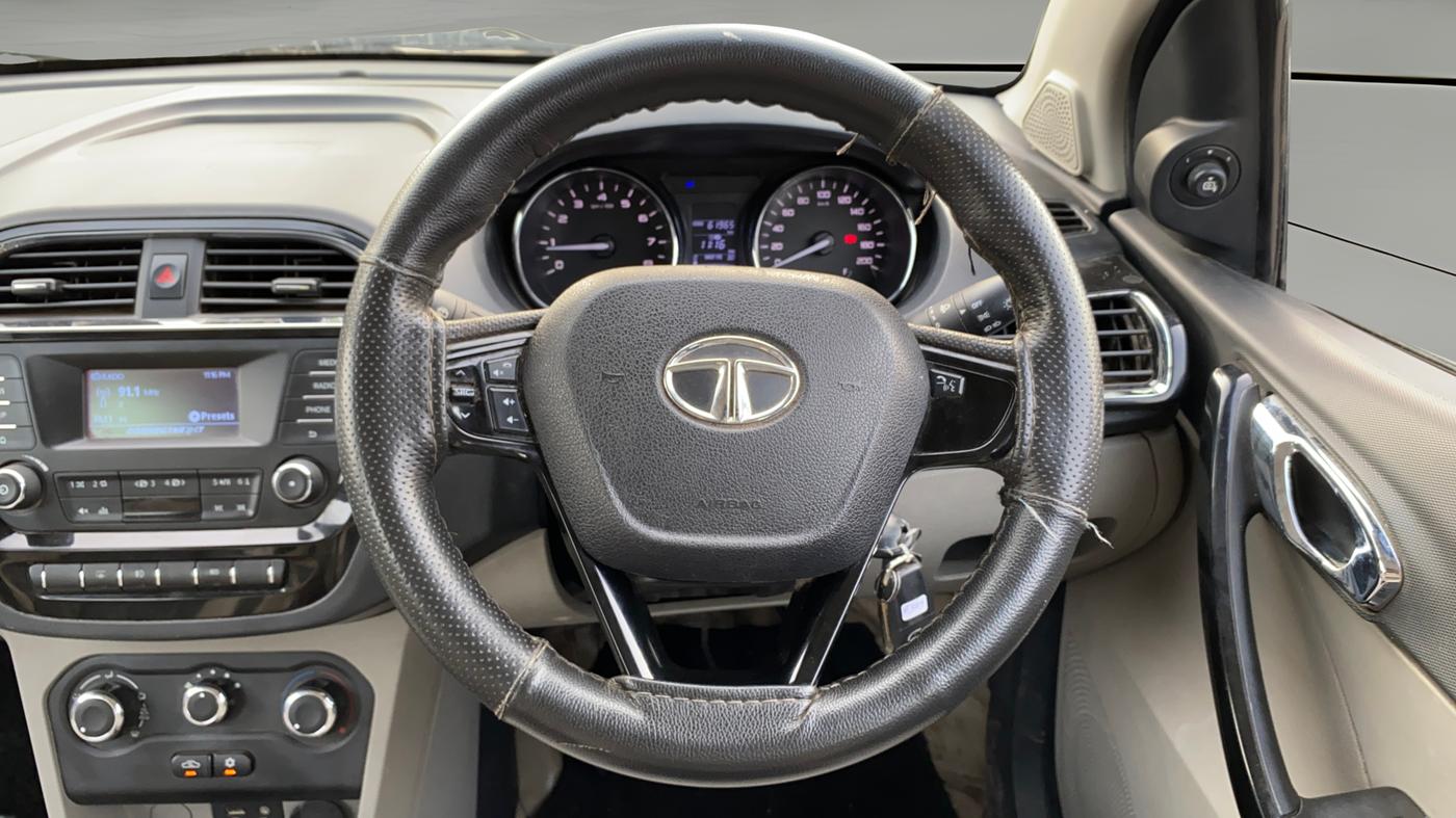 2018 Tata Tiago XZ PETROL, Petrol, Manual, 61,943 km, Steering Wheel Close Up