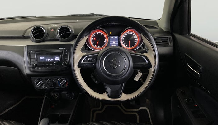 2020 Maruti Swift VXI AMT, Petrol, Automatic, 42,135 km, Steering Wheel Close Up