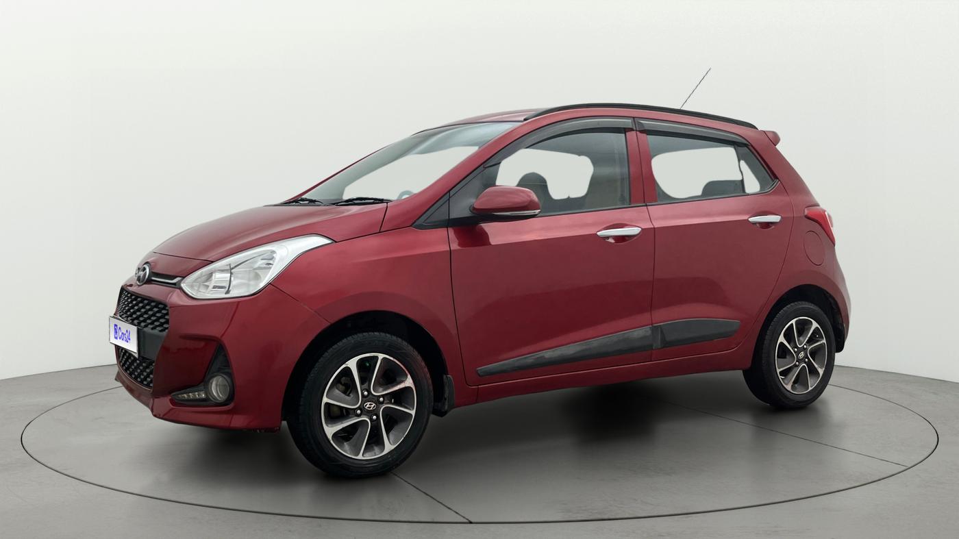 2019 Hyundai Grand i10 ASTA 1.2 KAPPA VTVT, Petrol, Manual, 51,489 km, Left Front Diagonal