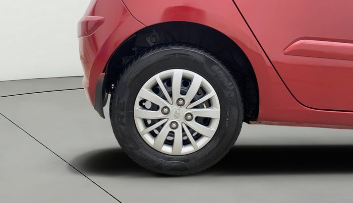 2013 Hyundai i10 SPORTZ 1.2 AT, Petrol, Automatic, 21,592 km, Right Rear Wheel