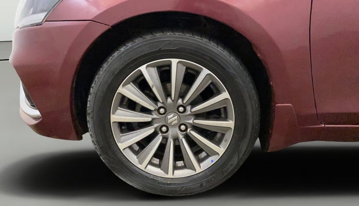 2019 Maruti Ciaz ALPHA  AT 1.5 SHVS PETROL, Petrol, Automatic, 90,492 km, Left Front Wheel