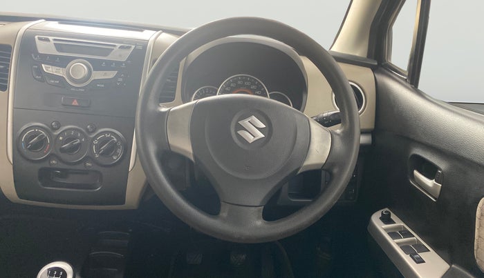 2016 Maruti Wagon R 1.0 VXI, Petrol, Manual, 30,404 km, Steering Wheel Close Up