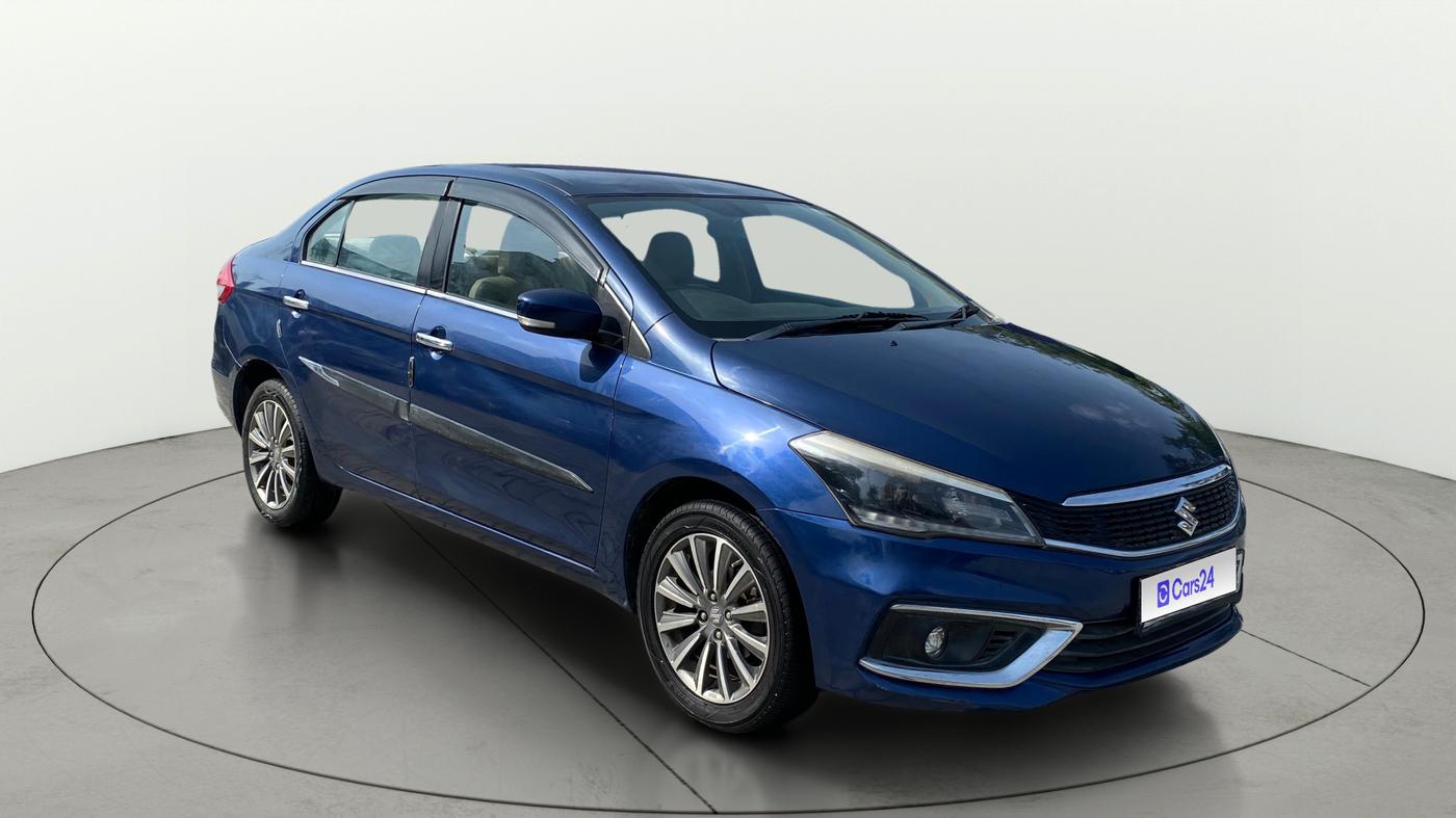 2018 Maruti Ciaz ALPHA 1.5 SHVS PETROL, Petrol, Manual, 46,336 km, Right Front Diagonal