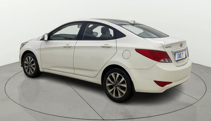 2016 Hyundai Verna 1.6 VTVT SX, Petrol, Manual, 1,13,295 km, Left Back Diagonal