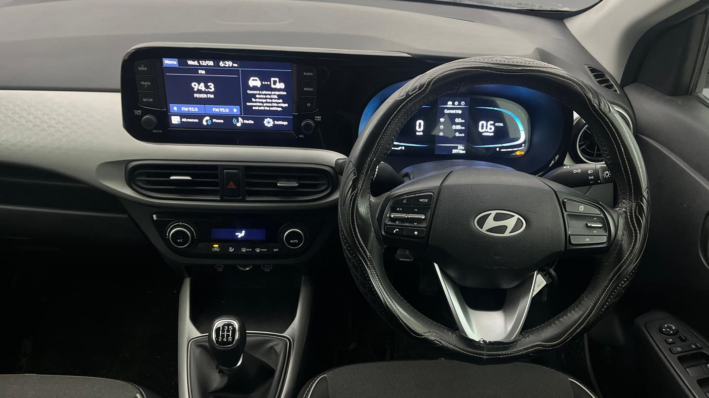 2024 Hyundai EXTER SX 1.2 CNG MT, CNG, Manual, 29,716 km, Steering Wheel Close Up