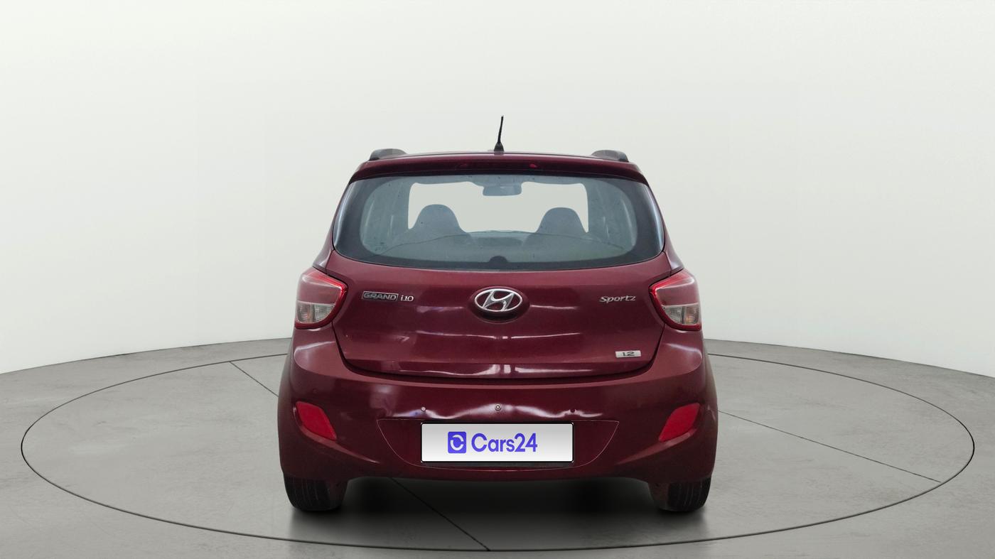 2013 Hyundai Grand i10 SPORTZ 1.2 KAPPA VTVT, Petrol, Manual, 1,17,049 km, Back/Rear