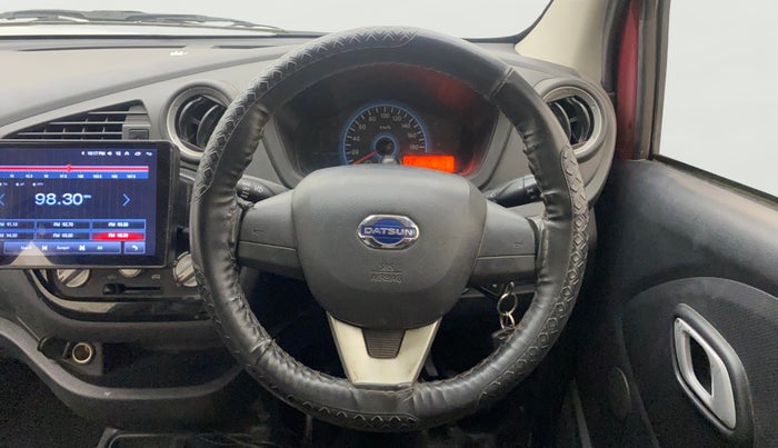 2019 Datsun Redi Go S 1.0 AMT, Petrol, Automatic, 35,634 km, Steering Wheel Close Up