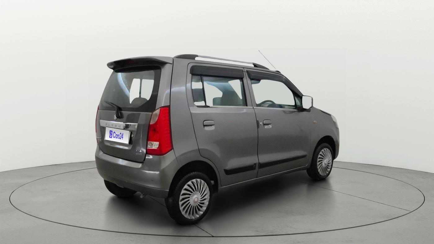 2018 Maruti Wagon R 1.0 VXI AMT, Petrol, Automatic, 49,518 km, Right Back Diagonal
