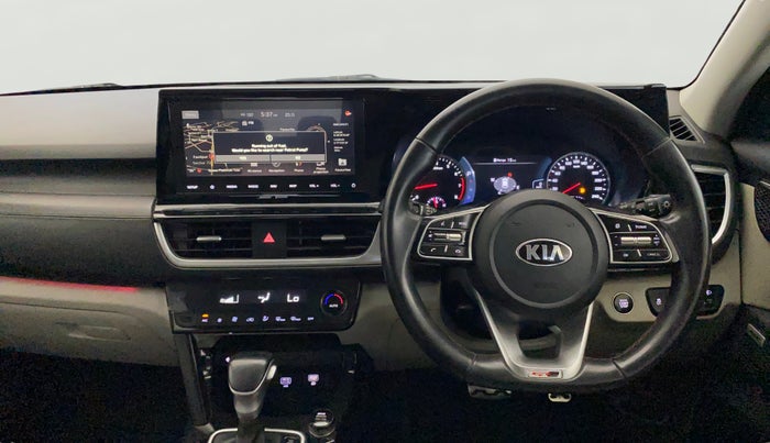 2020 KIA SELTOS GTX PLUS 1.4 PETROL DUAL TONE, Petrol, Manual, 47,325 km, Steering Wheel Close Up