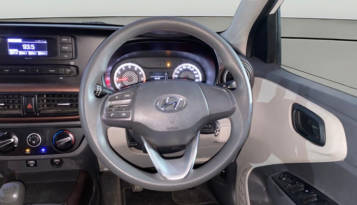 2020 Hyundai AURA S 1.2, Petrol, Manual, 47,151 km, Steering Wheel Close Up