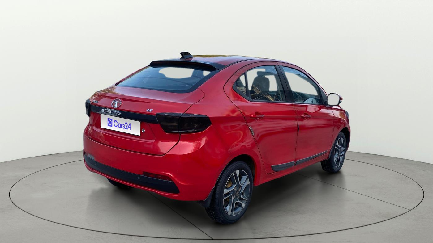 2018 Tata TIGOR XZ PETROL, CNG, Manual, 94,695 km, Right Back Diagonal