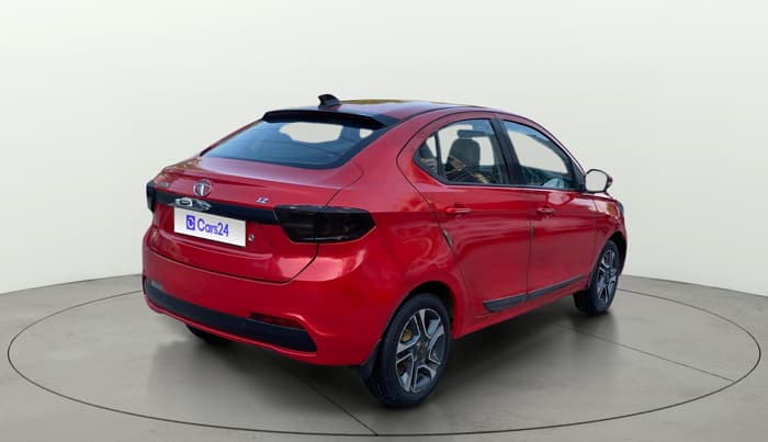 2018 Tata TIGOR XZ PETROL, CNG, Manual, 94,695 km, Right Back Diagonal