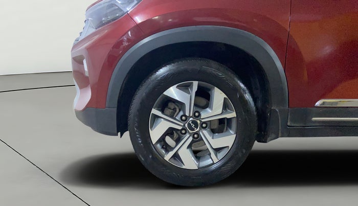 2021 KIA SONET HTX 1.0 IMT, Petrol, Manual, 76,222 km, Left Front Wheel