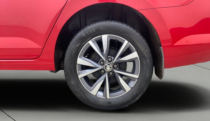 2023 Skoda SLAVIA STYLE 1.0L TSI AT, Petrol, Automatic, 17,580 km, Left Rear Wheel