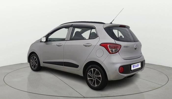 2017 Hyundai Grand i10 SPORTZ (O) AT 1.2 KAPPA VTVT, Petrol, Automatic, 84,942 km, Left Back Diagonal