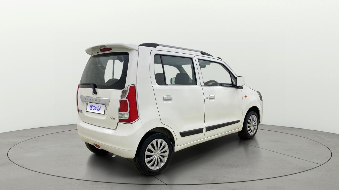 2015 Maruti Wagon R 1.0 VXI, CNG, Manual, 1,14,243 km, Right Back Diagonal