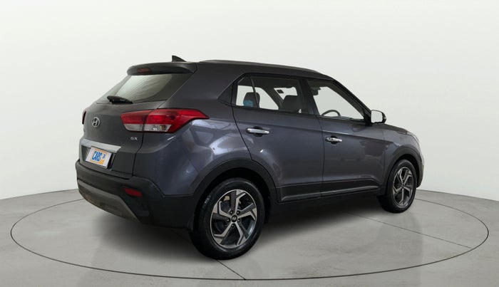 2018 Hyundai Creta SX (O) 1.6 PETROL, Petrol, Manual, 43,768 km, Right Back Diagonal