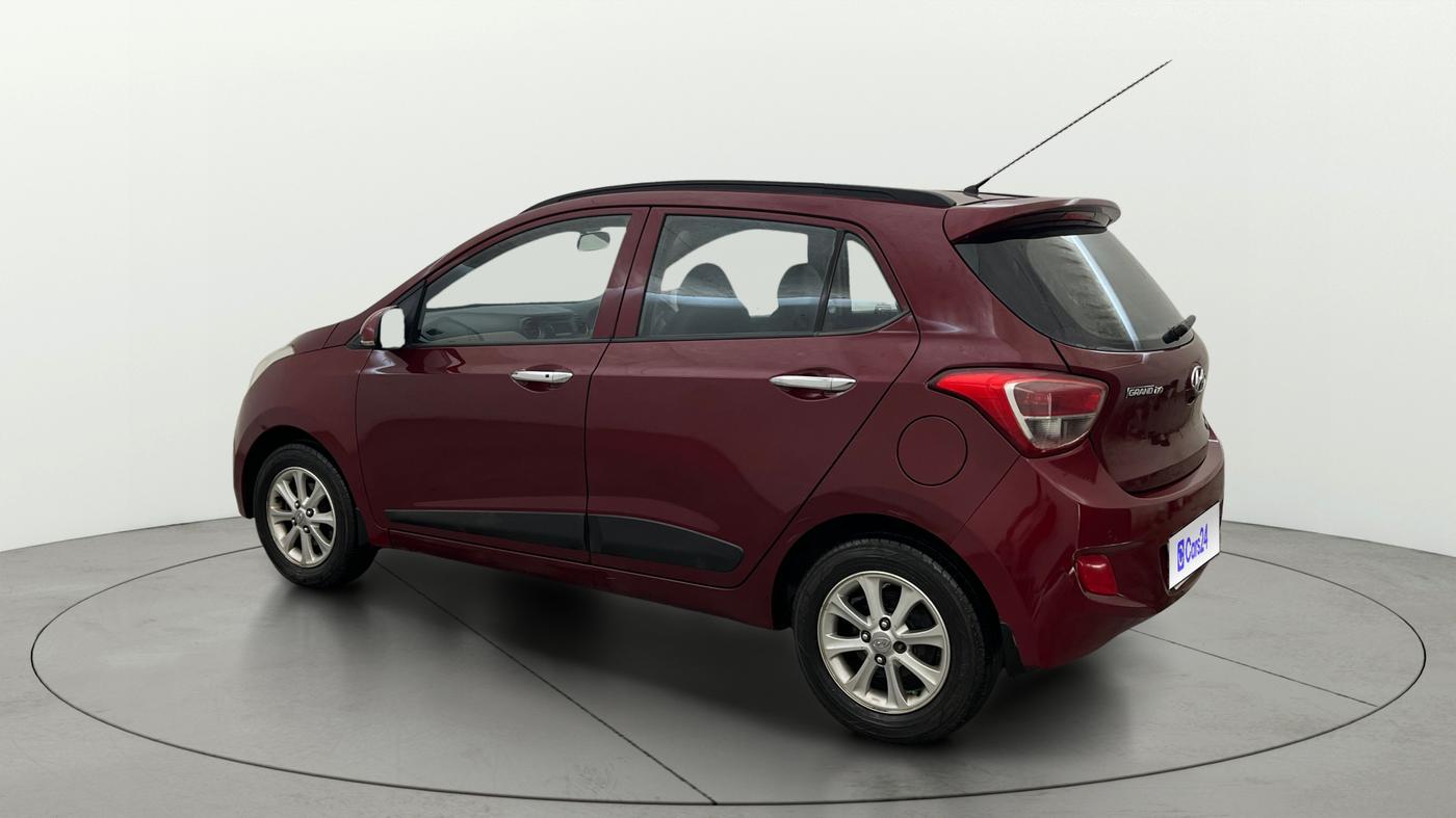 2016 Hyundai Grand i10 ASTA AT 1.2 KAPPA VTVT, Petrol, Automatic, 60,647 km, Left Back Diagonal
