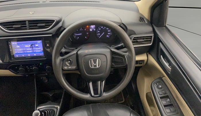 2019 Honda Amaze 1.5L I-DTEC S, Diesel, Manual, 88,305 km, Steering Wheel Close Up