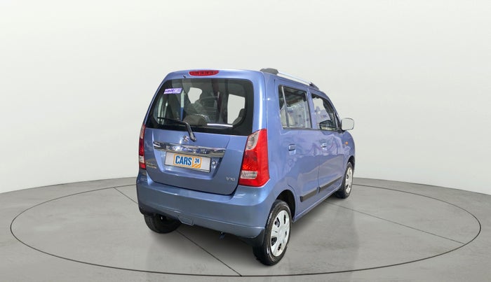 2017 Maruti Wagon R 1.0 VXI, Petrol, Manual, 58,924 km, Right Back Diagonal