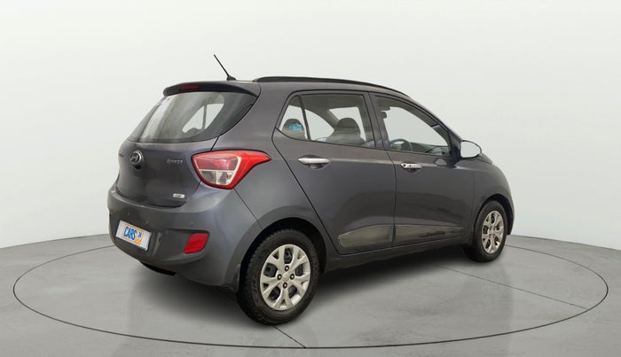 2014 Hyundai Grand i10 SPORTZ 1.2 KAPPA VTVT, Petrol, Manual, 39,981 km, Right Back Diagonal