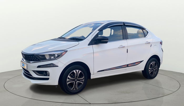 2022 Tata TIGOR XZ PLUS CNG, CNG, Manual, 73,529 km, Left Front Diagonal