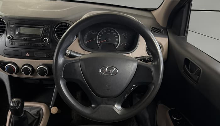 2016 Hyundai Grand i10 MAGNA 1.2 KAPPA VTVT, Petrol, Manual, 86,092 km, Steering Wheel Close Up