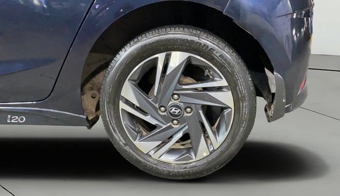 2023 Hyundai NEW I20 ASTA (O) 1.2 MT, Petrol, Manual, 23,073 km, Left Rear Wheel