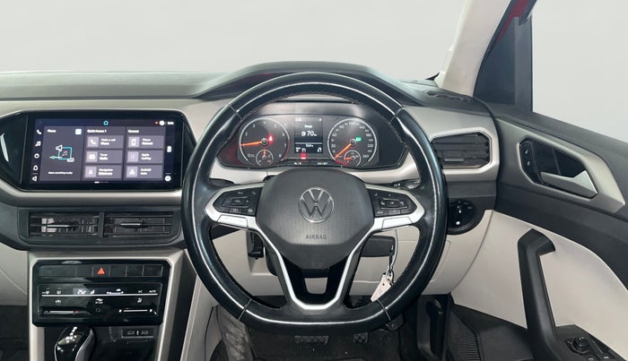 2022 Volkswagen TAIGUN HIGHLINE 1.0 TSI AT, Petrol, Automatic, 17,892 km, Steering Wheel Close Up
