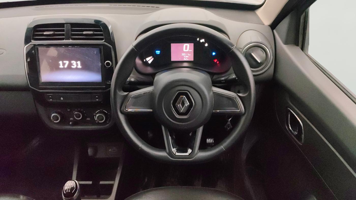 2019 Renault Kwid RXT 1.0 (O), Petrol, Manual, 38,511 km, Steering Wheel Close Up
