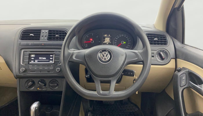 2017 Volkswagen Ameo COMFORTLINE 1.5 AT, Diesel, Automatic, 1,07,411 km, Steering Wheel Close Up