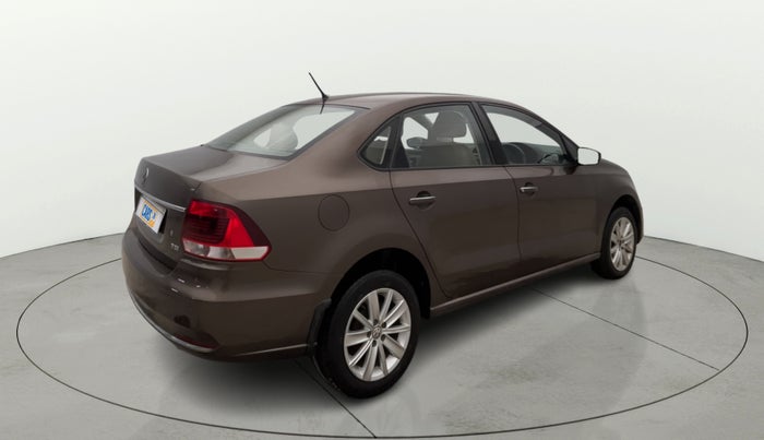 2017 Volkswagen Vento 1.2 TSI HIGHLINE PLUS AT, Petrol, Automatic, 43,250 km, Right Back Diagonal