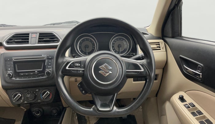 2019 Maruti Dzire VXI AMT, Petrol, Automatic, 48,409 km, Steering Wheel Close Up