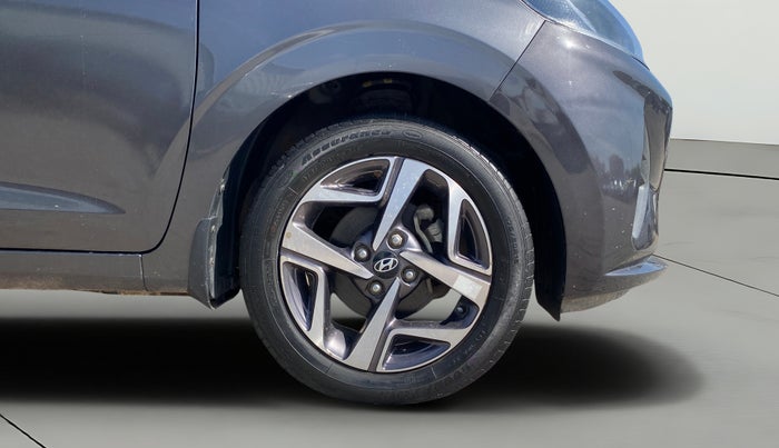 2022 Hyundai AURA SX 1.2 CNG, CNG, Manual, 49,591 km, Right Front Wheel