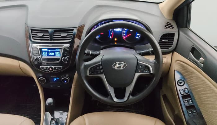 2016 Hyundai Verna 1.6 VTVT S AT, Petrol, Automatic, 80,249 km, Steering Wheel Close Up