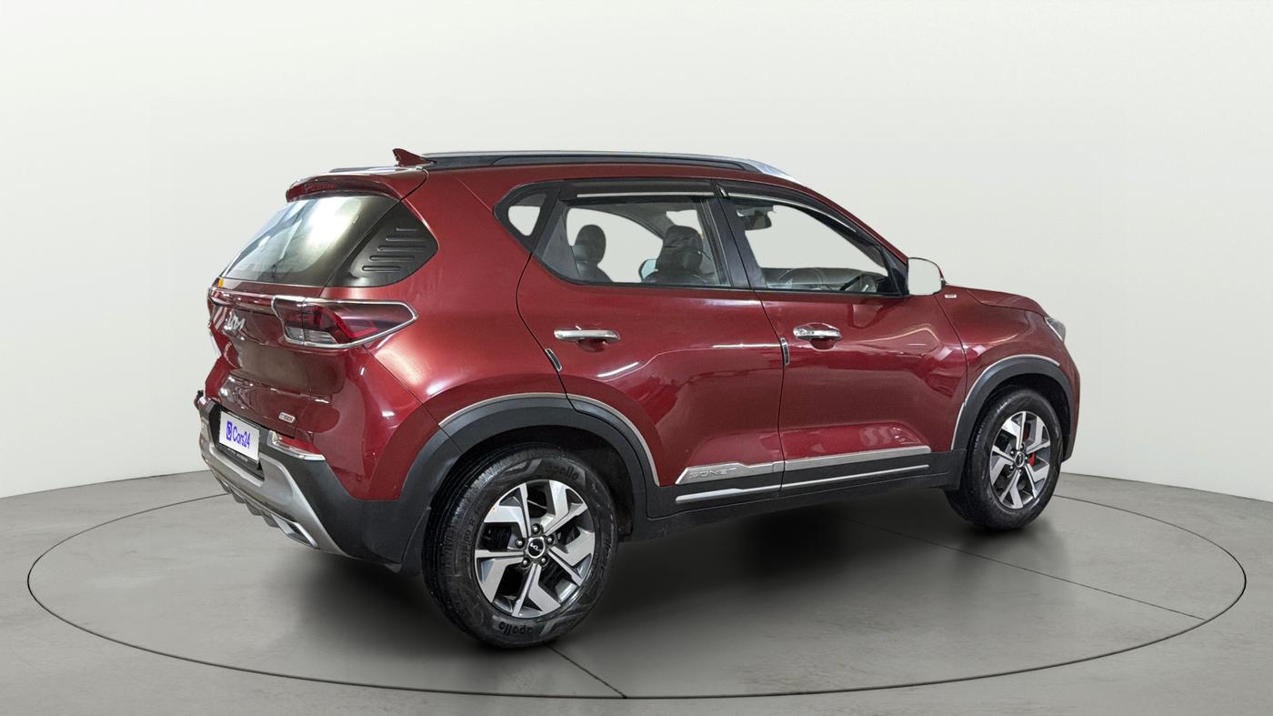 2022 KIA SONET HTX 1.0 IMT, Petrol, Manual, 28,638 km, Right Back Diagonal