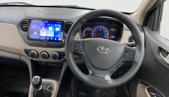 2014 Hyundai Grand i10 ASTA (O) 1.2 KAPPA VTVT, Petrol, Manual, 87,427 km, Steering Wheel Close Up