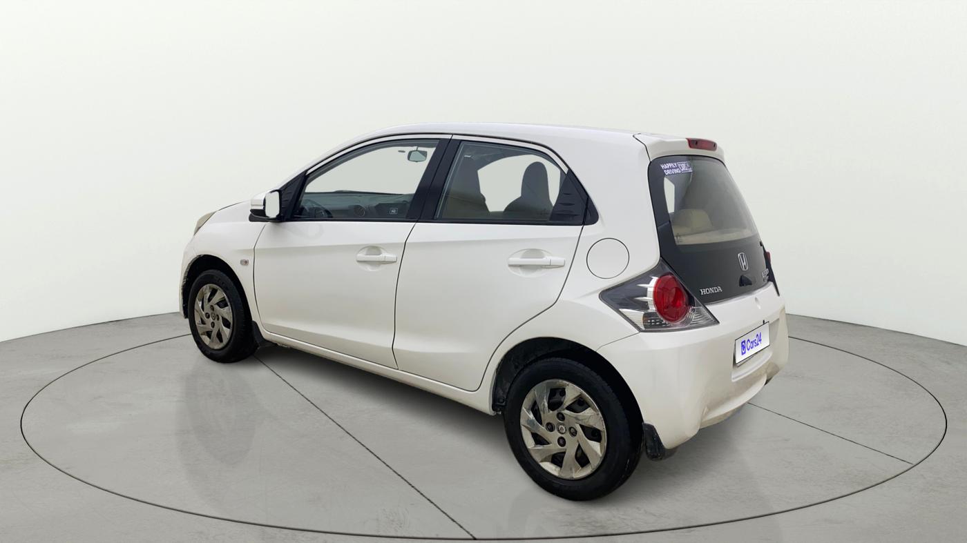 2013 Honda Brio S MT, Petrol, Manual, 92,512 km, Left Back Diagonal