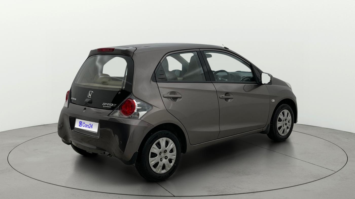 2013 Honda Brio S MT, Petrol, Manual, 35,391 km, Right Back Diagonal