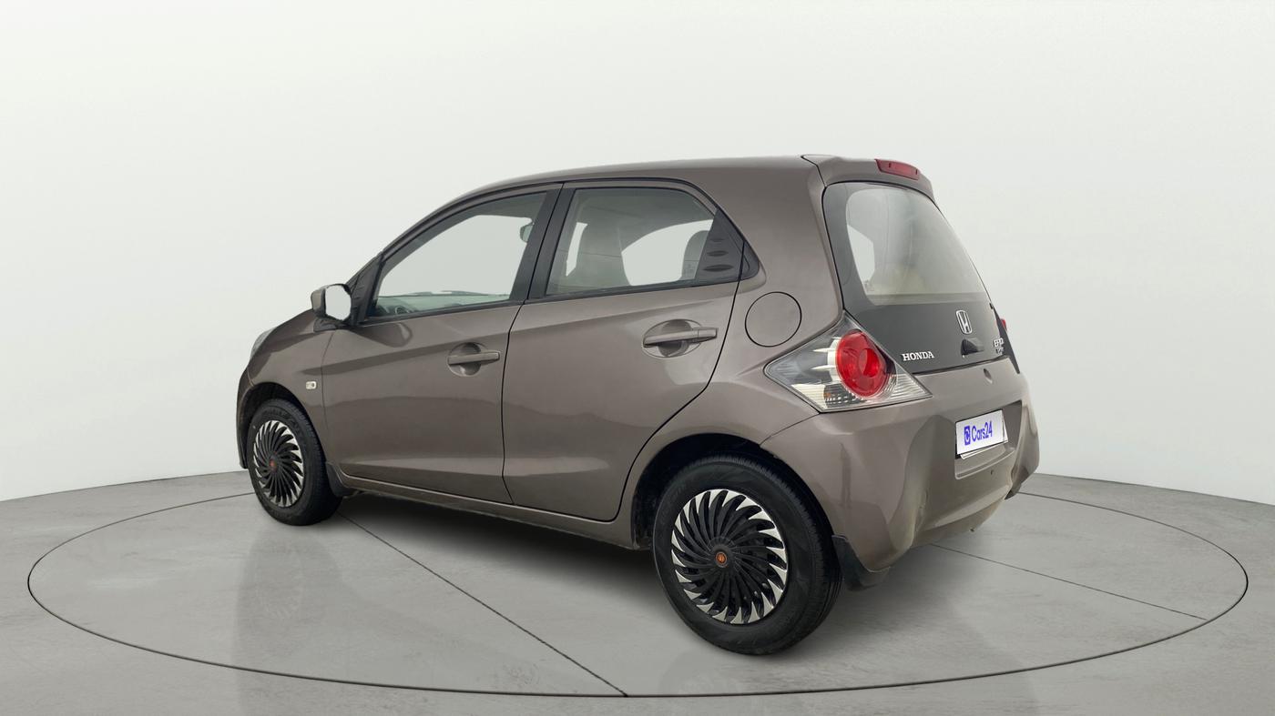 2013 Honda Brio S MT, Petrol, Manual, 57,028 km, Left Back Diagonal
