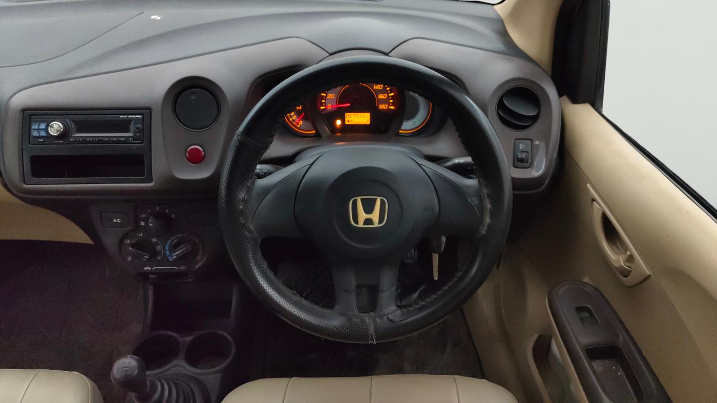 2013 Honda Brio EX MT, Petrol, Manual, 57,704 km, Steering Wheel Close Up