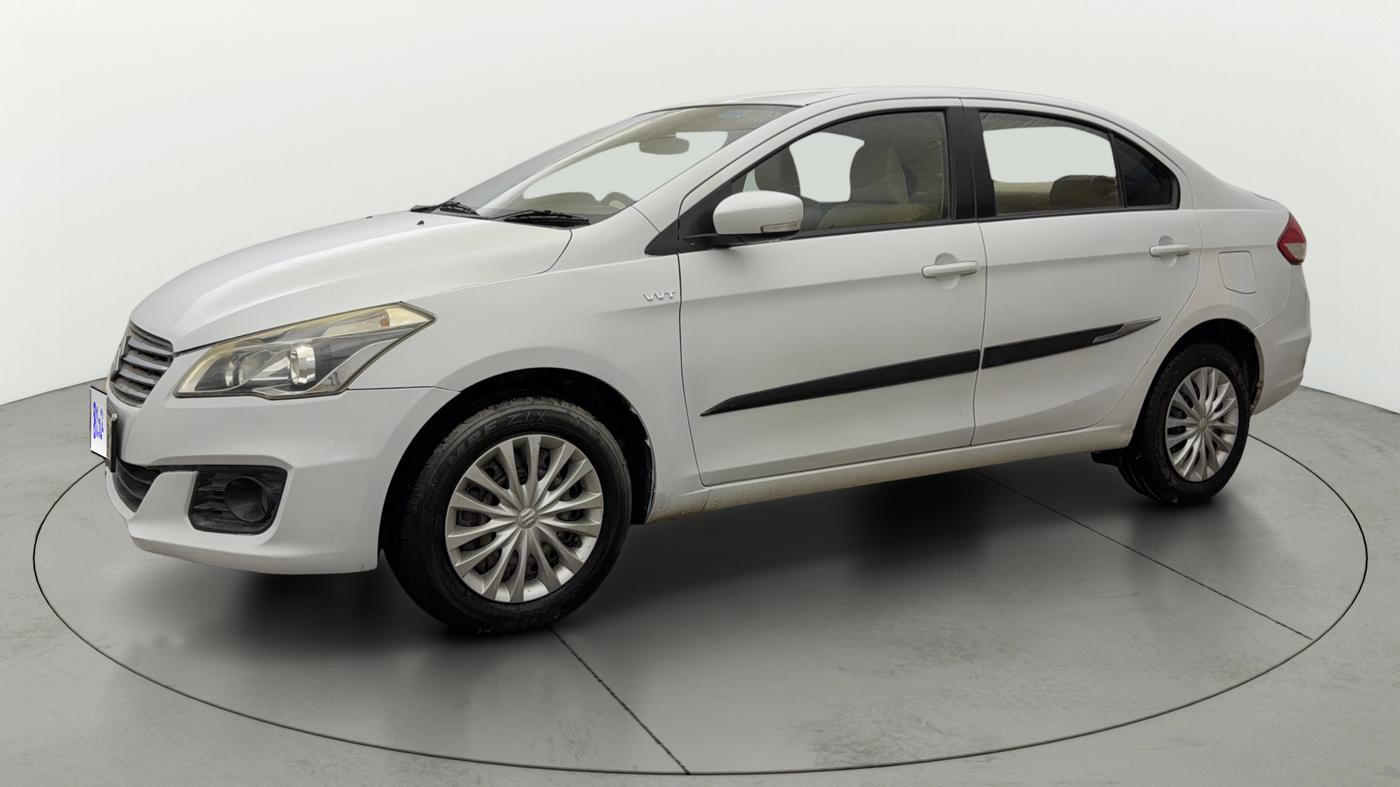 2014 Maruti Ciaz VXI+, Petrol, Manual, 69,872 km, Left Front Diagonal