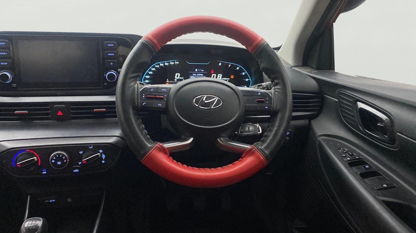 2022 Hyundai NEW I20 SPORTZ 1.2 MT, Petrol, Manual, 68,119 km, Steering Wheel Close Up