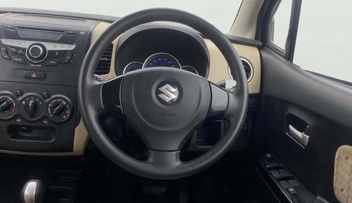 2017 Maruti Wagon R 1.0 VXI (O) AMT, Petrol, Automatic, 19,294 km, Steering Wheel Close Up