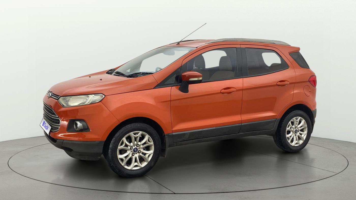 2013 Ford Ecosport TITANIUM 1.5L PETROL AT, Petrol, Automatic, 95,208 km, Left Front Diagonal