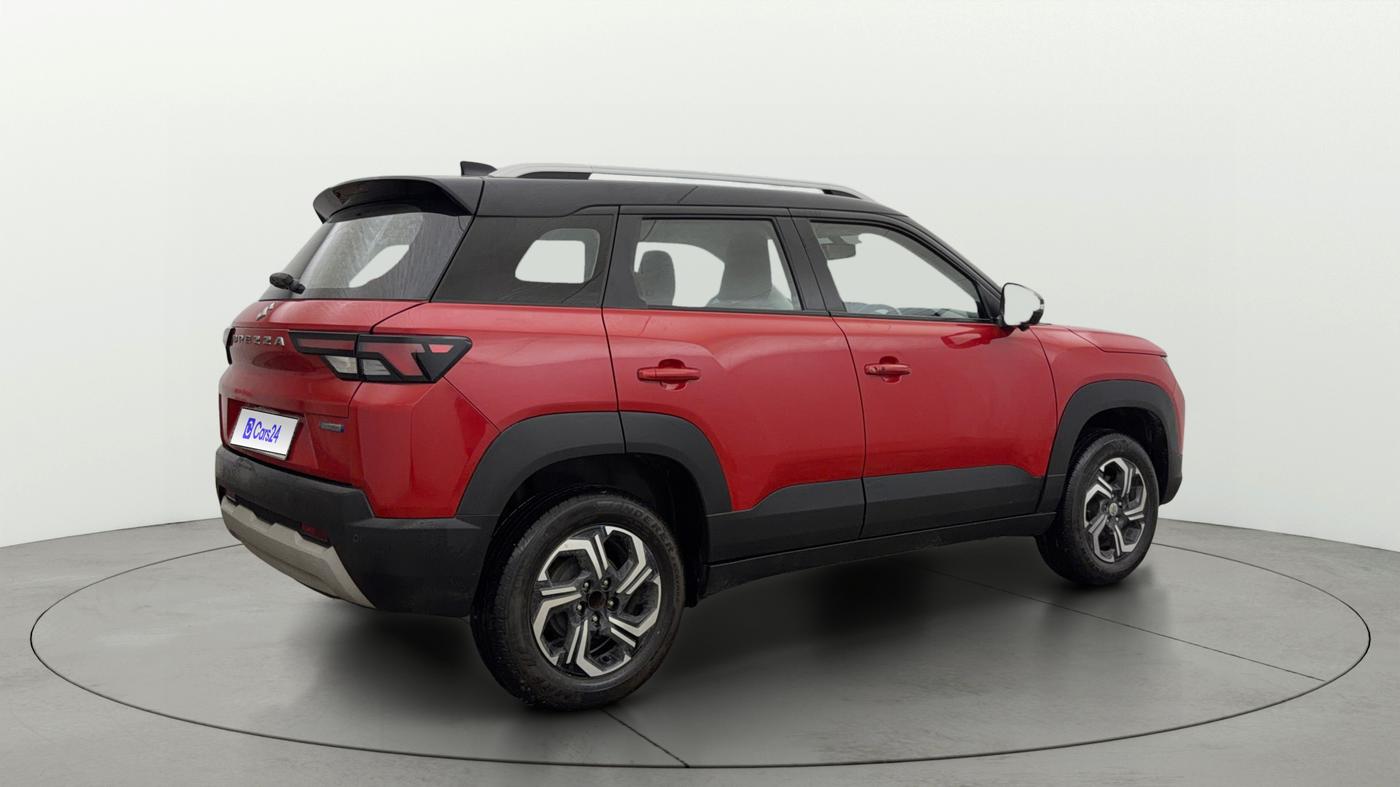 2022 Maruti BREZZA ZXI + SMART HYBRID DUAL TONE, Petrol, Manual, 15,752 km, Right Back Diagonal