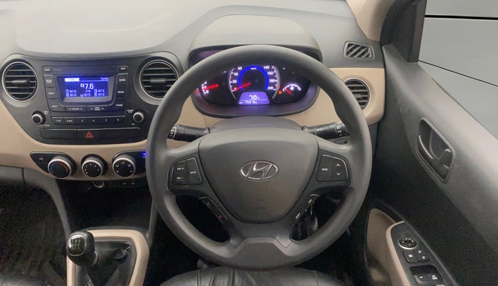 2019 Hyundai Grand i10 MAGNA 1.2 KAPPA VTVT, CNG, Manual, 45,781 km, Steering Wheel Close Up